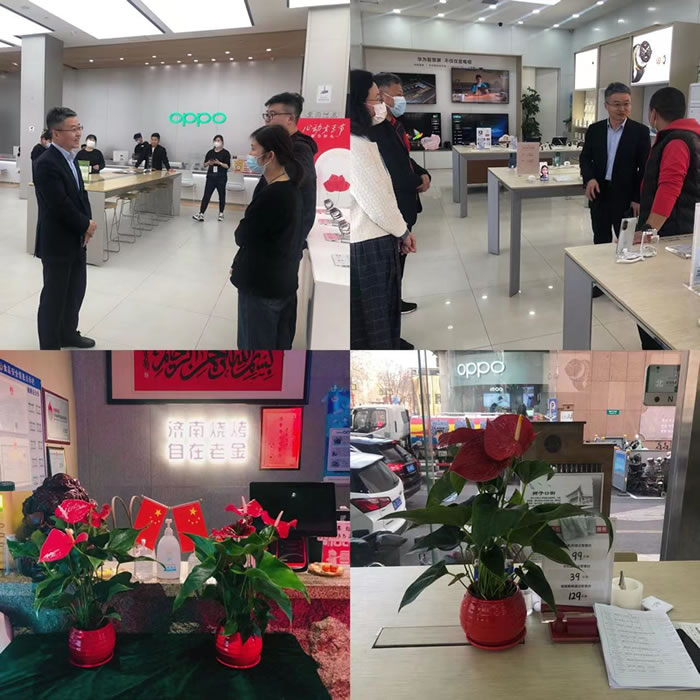 輕工供銷公司開展“播種綠色，贈(zèng)送綠植”活動(dòng)