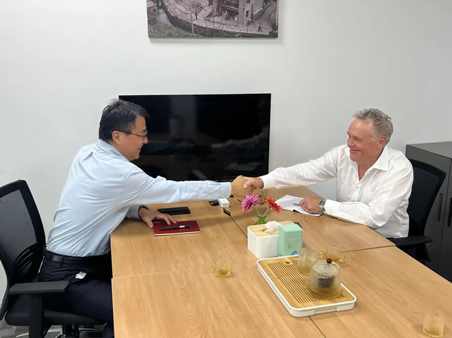 輕工供銷與新西蘭合作方交流洽談，共尋合作新機(jī)遇