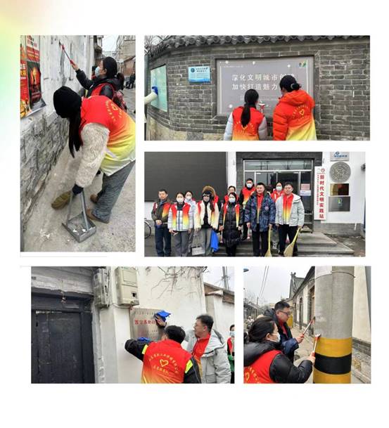 輕工供銷公司組織開展“黨團聯(lián)動學雷鋒，志愿服務展風采”活動