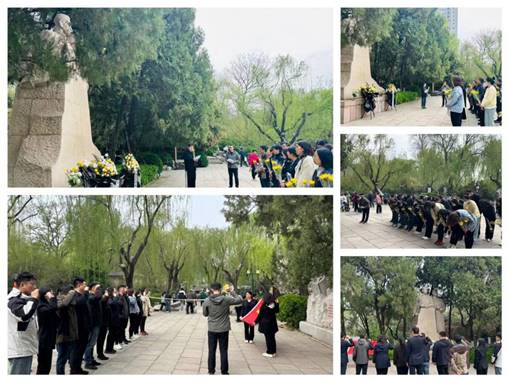 輕工供銷公司組織開展“清明時節(jié)祭先烈，緬懷忠魂礪初心”活動